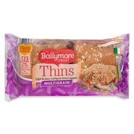 Multigrain Sandwich Thins 250g 6 Pack Ballymore Crust